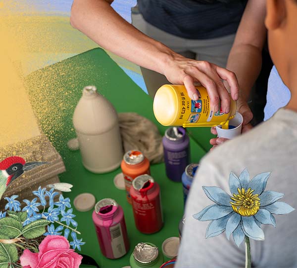 school & refugee organizations